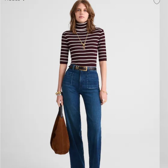 Madewell Emmett Wide Leg Jeans NWT - Picture 2 of 7